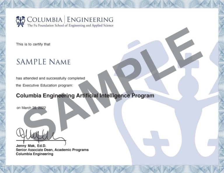 Columbia edx hot sale machine learning